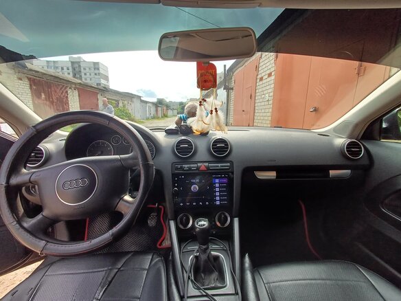 2004 Audi A3 II (8P), чёрный, 440000 рублей - вид 7
