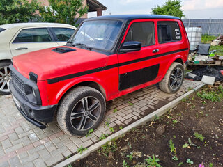 1995 Lada (ВАЗ) 2121 (4x4) I Рестайлинг, красный, 250000 рублей, вид 4