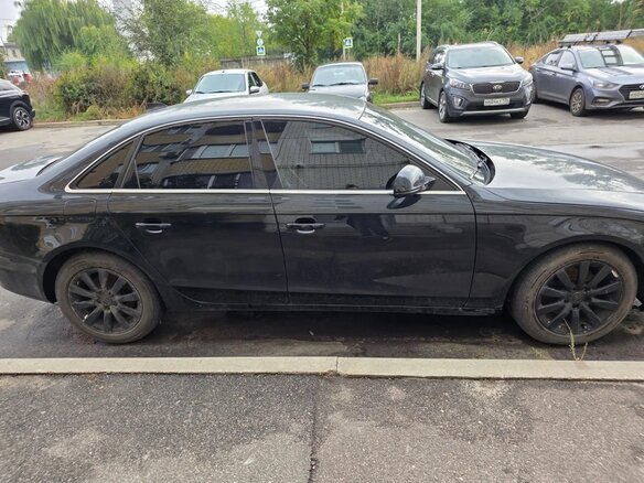 2008 Audi A4 IV (B8), чёрный, 850000 рублей - вид 5