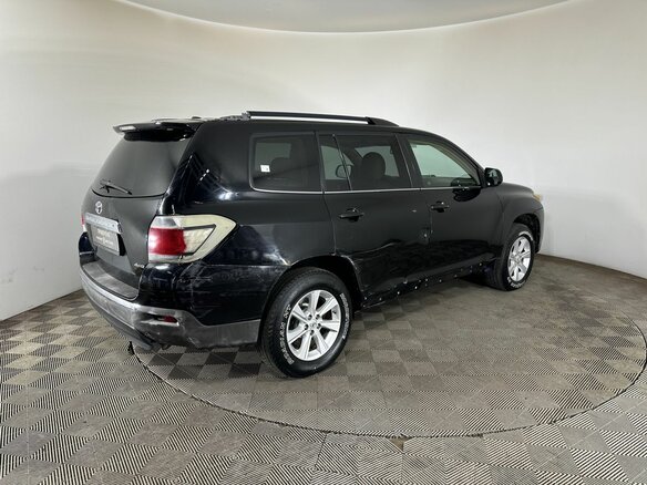 2010 Toyota Highlander II (XU40) Рестайлинг, чёрный, 1190000 рублей - вид 5