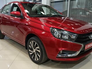 2016 Lada (ВАЗ) Vesta I, красный, 704000 рублей, вид 2