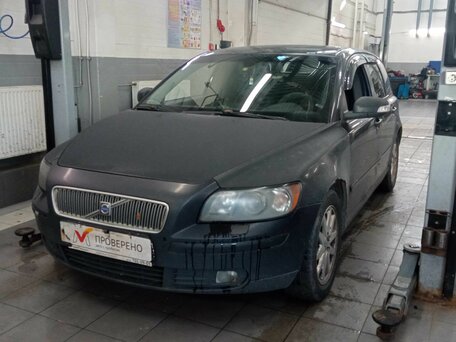 2006 Volvo V50 I, чёрный, 499000 рублей, вид 1