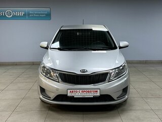 2013 Kia Rio III, серебристый, 670000 рублей, вид 2