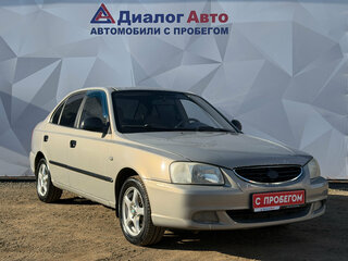 2008 Hyundai Accent ТагАЗ II, бежевый, 320000 рублей, вид 3