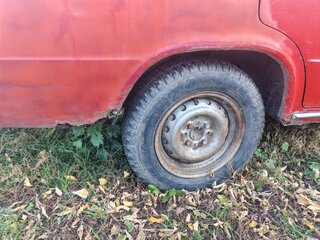 1983 Lada (ВАЗ) 21011, красный, 90000 рублей, вид 5