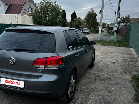 2012 Volkswagen Golf VI, серый - вид 4