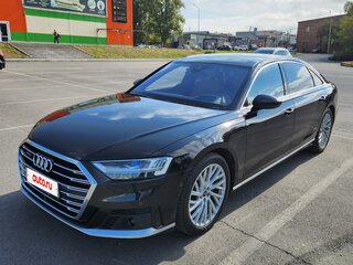 2020 Audi A8 50 TDI IV (D5), чёрный, 6950000 рублей, вид 2