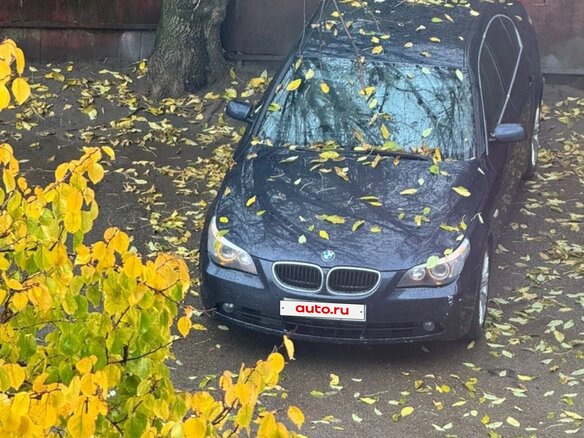 2004 BMW 5 серии 530i V (E60/E61), синий - вид 5