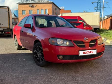 2005 Nissan Almera II (N16) Рестайлинг, красный, 300000 рублей, вид 3