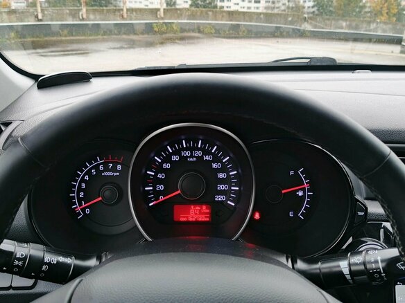 2015 Kia Rio 6-speed III, чёрный, 840000 рублей - вид 15