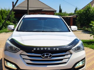 2013 Hyundai Santa Fe III, белый, 1580000 рублей, вид 2