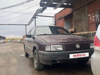 1993 Volkswagen Passat B3, красный, 95000 рублей, вид 3