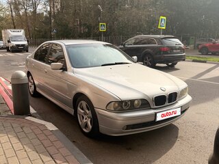 2002 BMW 5 серии 525i IV (E39) Рестайлинг, серебристый, 700000 рублей, вид 2