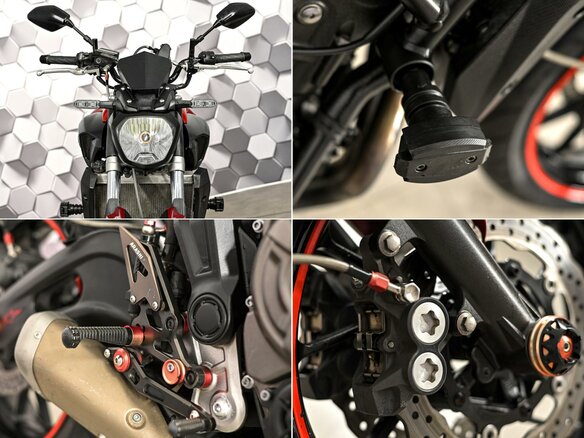 2016 Yamaha MT-07 (FZ-07), красный, 725000 рублей - вид 9