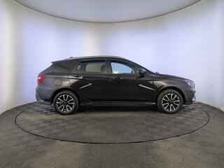 2019 Lada (ВАЗ) Vesta SW Cross I, чёрный, 1240000 рублей, вид 4