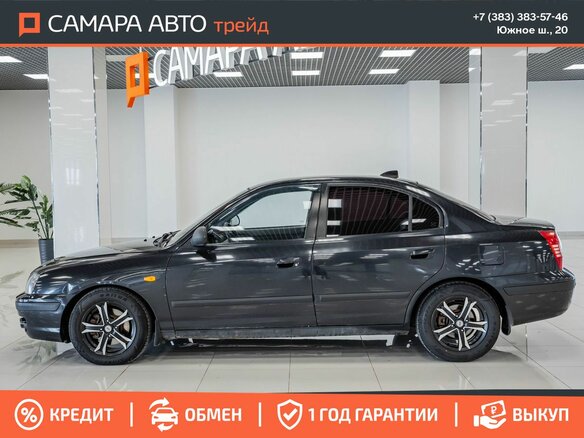 2009 Hyundai Elantra ТагАЗ III (XD2) Рестайлинг, чёрный - вид 5