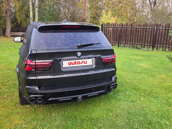 2007 BMW X5 3.0si II (E70), чёрный, 1200000 рублей - вид 2