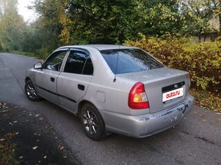 2008 Hyundai Accent ТагАЗ II, бежевый, 350000 рублей, вид 4