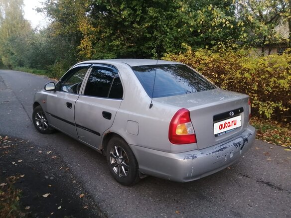 2008 Hyundai Accent ТагАЗ II, бежевый, 320000 рублей - вид 3