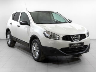2013 Nissan Qashqai I Рестайлинг, белый, 1170000 рублей, вид 3