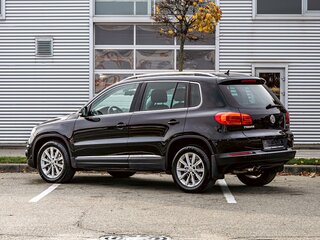 2014 Volkswagen Tiguan I Рестайлинг, чёрный, 1095000 рублей, вид 4