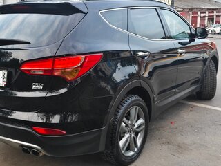 2012 Hyundai Santa Fe III, чёрный, 1850000 рублей, вид 3