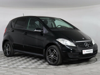 2011 Mercedes-Benz A-Класс 180 II (W169) Рестайлинг, чёрный, 799000 рублей, вид 2