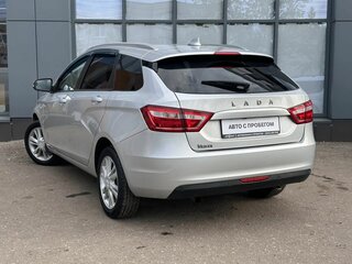 2018 Lada (ВАЗ) Vesta SW I, серебристый, 775000 рублей, вид 5