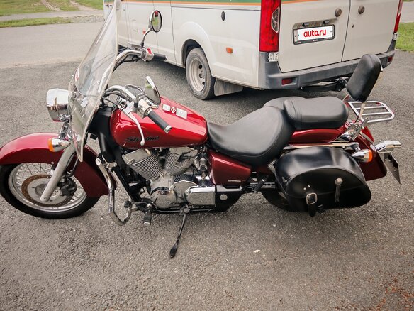 2006 Honda Shadow 750, красный, 530000 рублей - вид 5