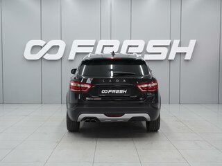 2018 Lada (ВАЗ) Vesta SW Cross I, чёрный, 1050000 рублей, вид 4