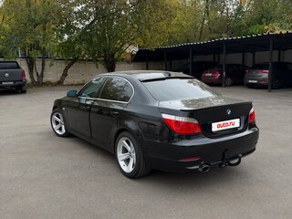 2008 BMW 5 серии 520d V (E60/E61) Рестайлинг, чёрный, 1150000 рублей, вид 5