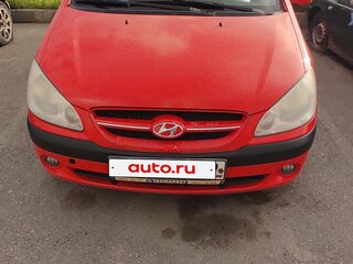 2007 Hyundai Getz I Рестайлинг, красный, 330000 рублей, вид 2