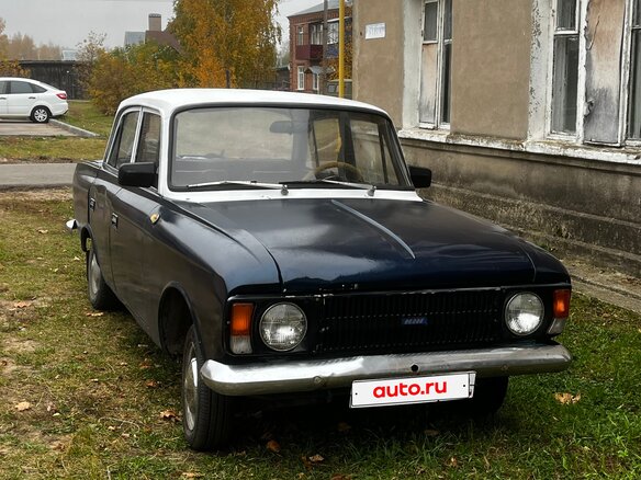 1975 Москвич 412 ИЭ, голубой, 75000 рублей - вид 6