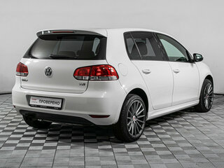 2012 Volkswagen Golf VI, белый, 737000 рублей, вид 5
