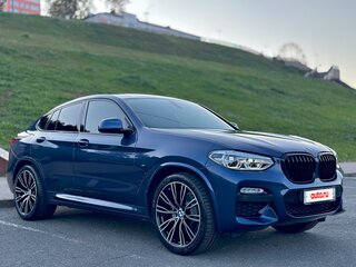 2018 BMW X4 20d II (G02), синий, 3949000 рублей, вид 5