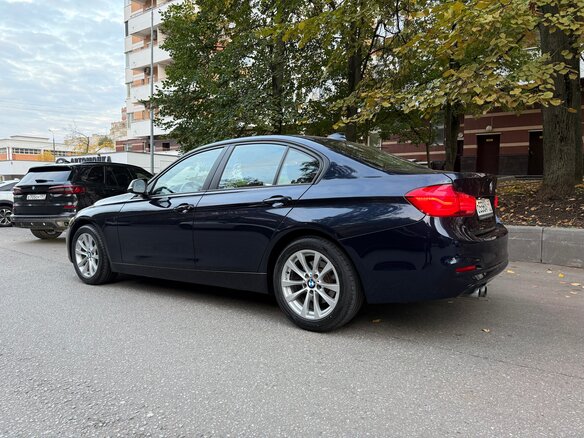 2016 BMW 3 серии 320i VI (F3x) Рестайлинг, синий - вид 7