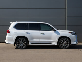2020 Lexus LX 570 III Рестайлинг 2, белый, 9132357 рублей, вид 4