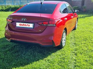 2017 Hyundai Solaris II, пурпурный, 1400000 рублей, вид 5