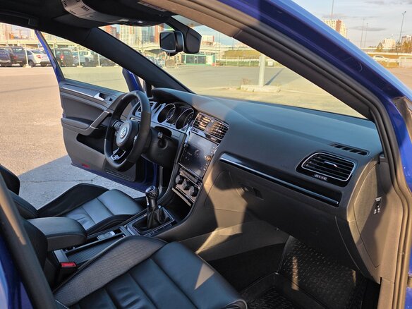 2015 Volkswagen Golf R VII, синий - вид 17