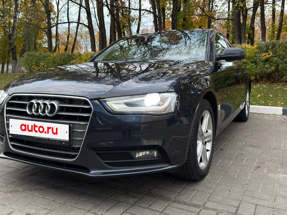 2015 Audi A4 IV (B8) Рестайлинг, чёрный