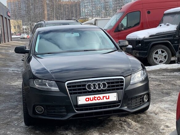 2011 Audi A4 IV (B8), чёрный, 500000 рублей
