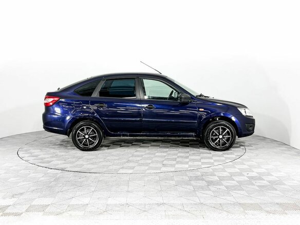 2016 Lada (ВАЗ) Granta I, синий, 414000 рублей - вид 3