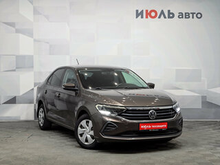 2021 Volkswagen Polo VI, коричневый, 1550000 рублей, вид 3