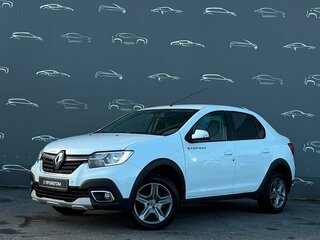 2021 Renault Logan Stepway II Рестайлинг, белый, 1038600 рублей, вид 1