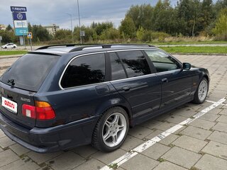 2002 BMW 5 серии 525d IV (E39) Рестайлинг, синий, 490000 рублей, вид 4