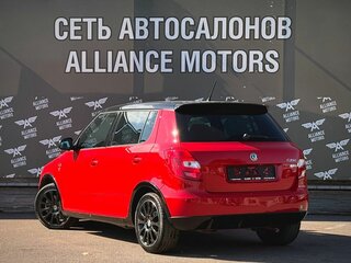 2012 Skoda Fabia II Рестайлинг, красный, 935000 рублей, вид 5