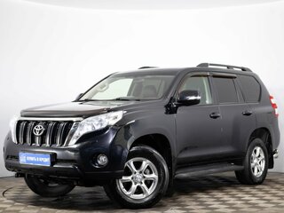 2016 Toyota Land Cruiser Prado 150 Series Рестайлинг 1, чёрный, 3199000 рублей, вид 3
