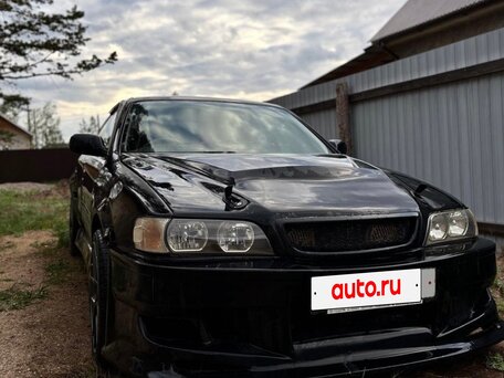 1998 Toyota Chaser VI (X100) Рестайлинг, чёрный, 600000 рублей, вид 1