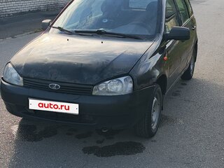 2013 Lada (ВАЗ) Kalina I, чёрный, 130000 рублей, вид 3