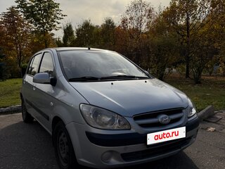 2007 Hyundai Getz I Рестайлинг, серебристый, 445000 рублей, вид 3